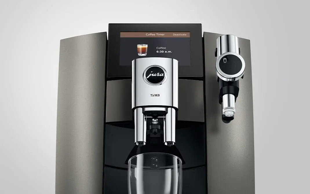 Funkcja Coffee Timer w ekspresie Jura S10 EA